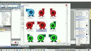 Pump Motor ON/OFF with Picture Bank in Delta (DOPSOFT) HMI - 4th Lecture