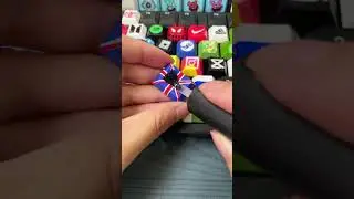 Drawing England on the keyboard 