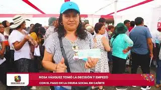 Empezamos con el pago de la Deuda Social en Cañete