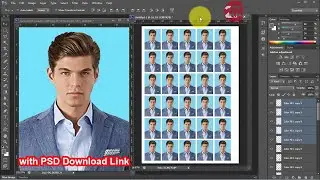 How to Create a passport size photo in adobe Photoshop CS6 | Photoshop tutorial