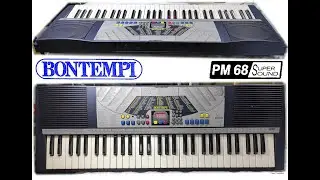 Bontempi PM 68 (all DEMO songs)