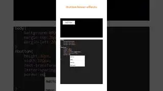 Button hover effects 