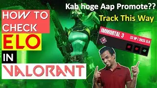Valorant ELO Tracker | How to Track Valorant Rank Promotion with Simple Tool [New]