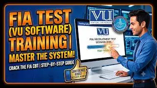How to Take FIA Test | VU Online Test Tutorial