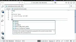 Uso de vectores en PHP