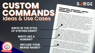 Have Total Control Over Your Generation With Custom Commands