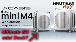 M4 Mac mini Ultimate Dock Case? Acasis M002Pro (2X NVMe!)