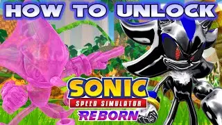 HOW TO UNLOCK ANDROID SHADOW BLUE & INVISIBLE ESPIO (Sonic Speed Simulator)