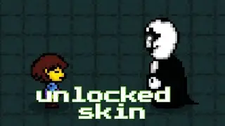 how to unlocked gaster skin in bonetale (tutorial..?)