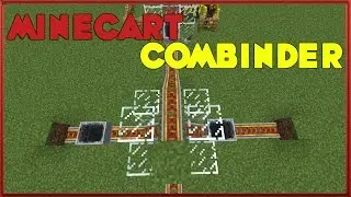 Minecart Track Combinder (for blaze farm)  [Tutorial]