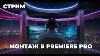 Монтаж в Premiere Pro Стрим / VR монтаж / Уроки в Premiere Pro