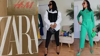 HUGE ZARA + H&M NEW IN SPRING 2022 TRY ON HAUL