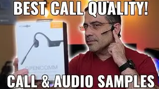 New 2020 OpenComm Aftershokz AMAZING Call Quality and Audio Sample