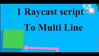 any one raycast script to create many raycast line... Fancade Pro formula part 1 (Basic List).