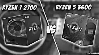ЛУЧШИЙ ПРОЦЕССОР ДО 5000??? Ryzen 7 2700X vs Ryzen 5 3600💨