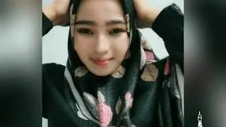 tutorial hijab segi empat simple gak pake ribet