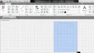 LATTC Arc 160 Video 3  AutoCAD Step by Step Project ONE