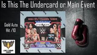 2024 WWE Prizm Undercard Hobby Box - /10 Gold Auto Hit!  Bookend Legends Card  /25!  LAHF Event