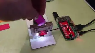 Light Spectrophotometer With Raspberry Pi - Bar Graph