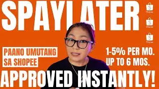 Paano Umutang sa Shopee Through SpayLater - Paano Increase? Paano Activate?