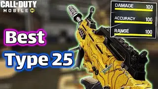 TYPE 25 Gunsmith Attachments! it BROKE COD Mobile (BEST TYPE 25 LOADOUT)
