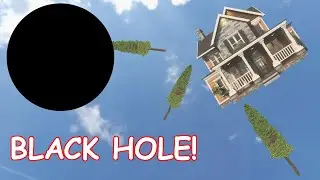 BLACK HOLE Eats House in Teardown Chaos Mods!
