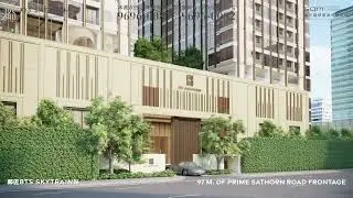 曼谷金融區矜罕府邸 125 SATHORN | 媲美香港中環地段 | 渡假式頂級會所設施 | 巴馬丹拿 x dwp 合作聯乘 | 港幣約120餘萬起* | SQM Global Properties