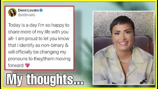 Demi Lovato Comes Out as NON BINARY...