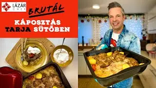 Cabbage ribs in oven
