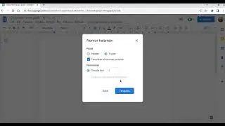 Membuat Nomor Halaman Google Docs