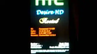 HTC Desire HD rooted Boot