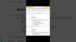 How to insert a character to a string with Python? 