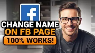 How To Change Facebook Page Name (100% WORKS) | FAST & EASY | NO Yapping | Facebook Page Name Change