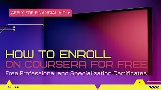 How To Get Paid Coursera Course Certificates For FREE in 2021?!🔥 | Financial Aid | Decrypt3r