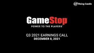 Gamestop (GME) Q3 2021 earnings call