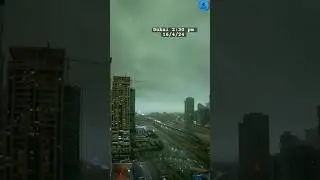 Dubai Floods Reason? | Dubai News | Dubai Artificial Rain #shorts
