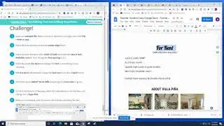 Formatting Text and adding Hyperlinks in Google Docs-GCF Activity