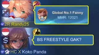 REACTION MUSUH Melihat FREESTYLE KILL Fanny GLOBAL 1 S27 Randy25?
