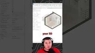 How to change a background colour in Revit 3D View 