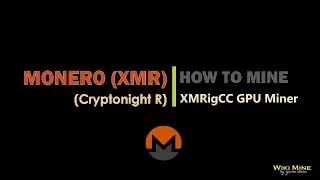 How to mine Monero (cn-r) XMRigCC GPU miner AMD