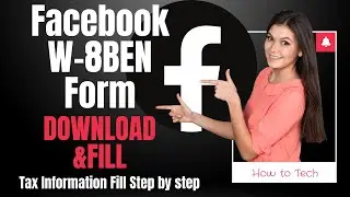 w-8ben form facebook pakistan | how to fill w-8ben form facebook pakistan