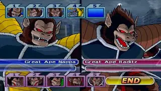 Great Apes VS Great Apes (COM VS COM) - Dragon Ball Z Budokai Tenkaichi 3