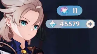Rolling for Albedo but being extremely unlucky | Genshin Impact