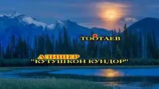 Алишер Тоотаев -  Кутушкон кундор Караоке 🎤