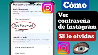 Cómo ver la contraseña de la cuenta de Instagram si (Novedad 2024) | Ver contraseña de Instagram