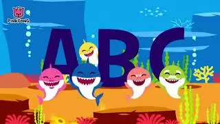 Shark ABC | Now I know my ABCs! | Sing along with baby shark | Pinkfong Songs for Children