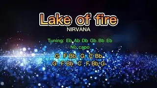 Lake of fire (by Nirvana) lyrics & chords