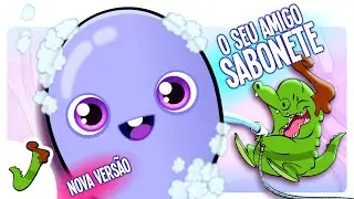 Canção do Sabonete - NOVO CLIPE ANIMADO - Jacarelvis e Amigos