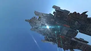 Spaceship in Death Valley (Universe gameplay)