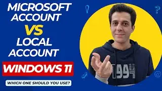 Microsoft Account vs Local Account in Windows 11